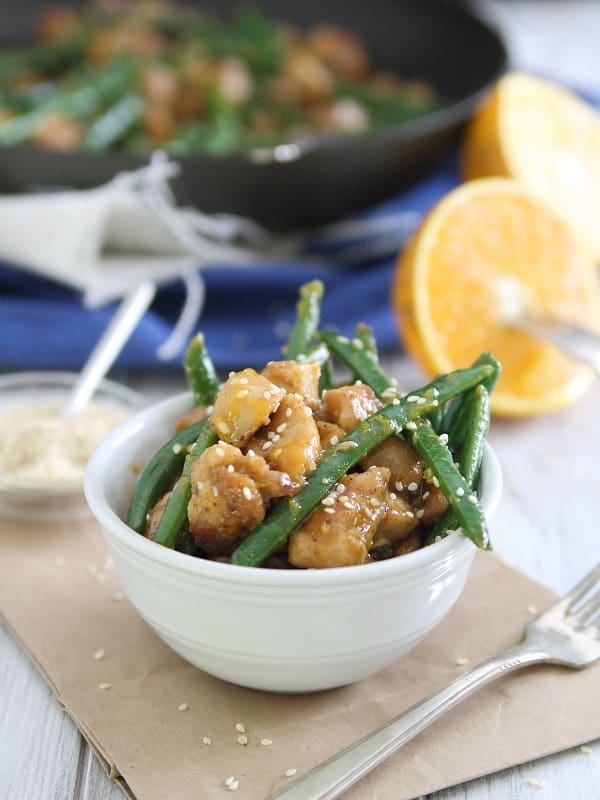 Orange Sesame Chicken Recipe - Easy Honey Orange Sesame Chicken