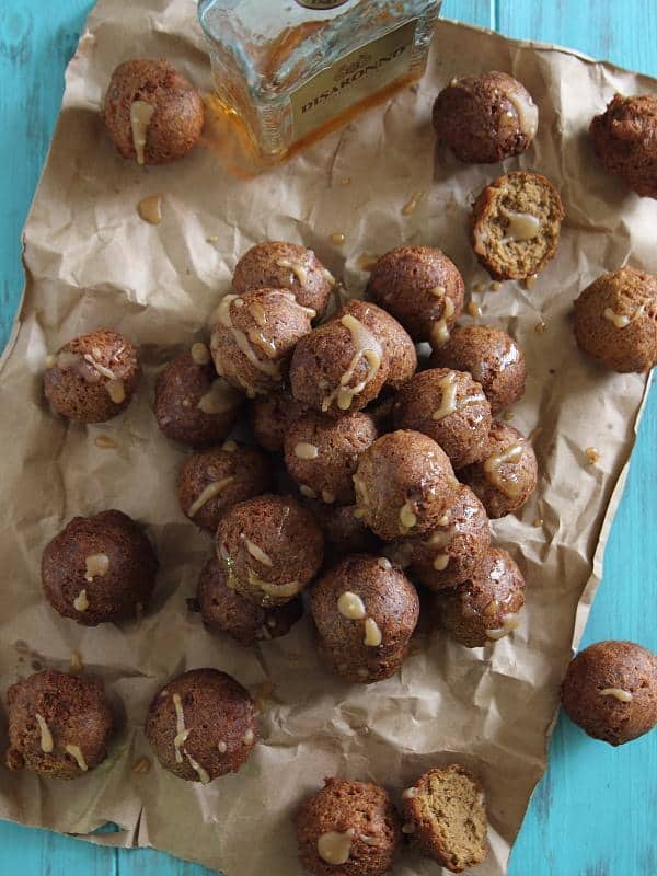These classically fried chocolate pumpkin donut holes are a delicious treat!