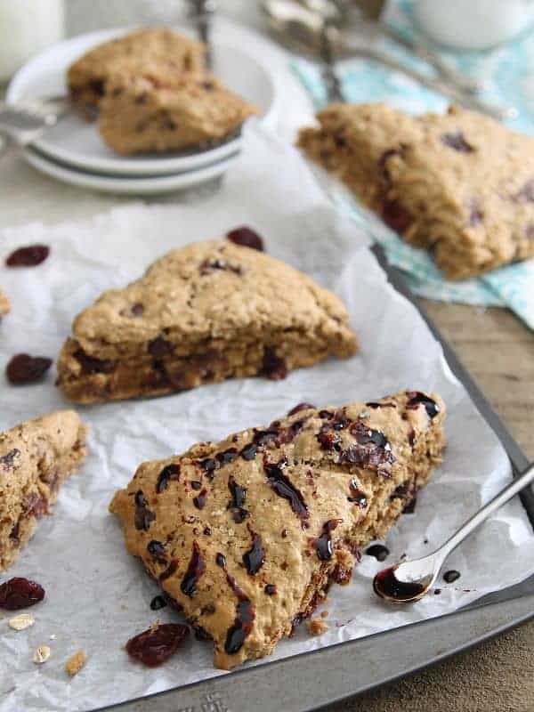 Cherry Chocolate Scones