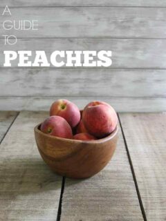 Guide to peaches
