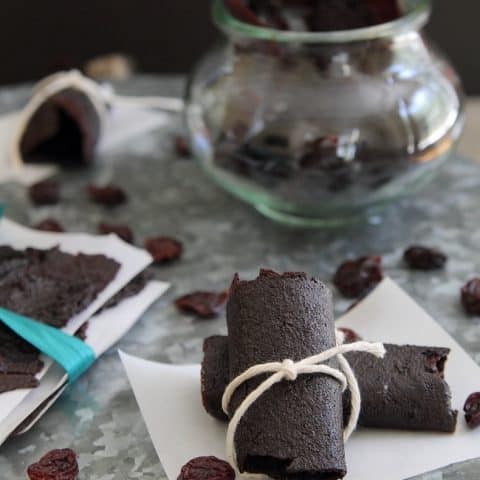 Tart Cherry Fruit Leather