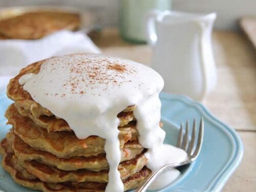 apple carrot pulp pancakes recipe