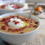 Pumpkin bacon grits.