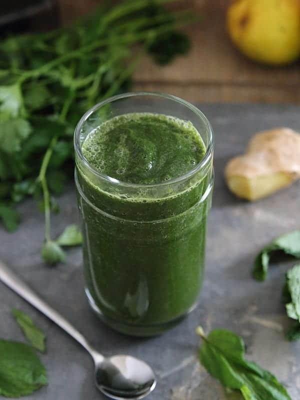 detox green smoothie recipe