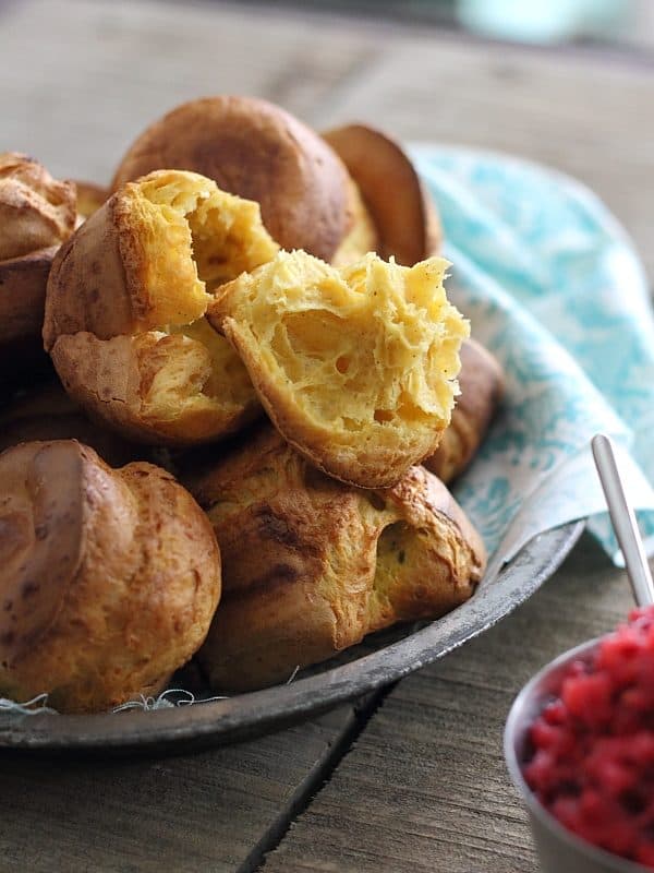 Pumpkin popovers