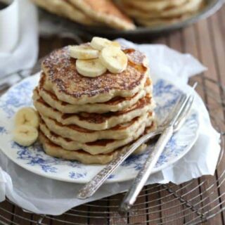Banana Nutmeg Pancakes