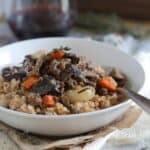 Beef and mushroom bolognese.