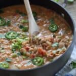Turkey hummus chili.