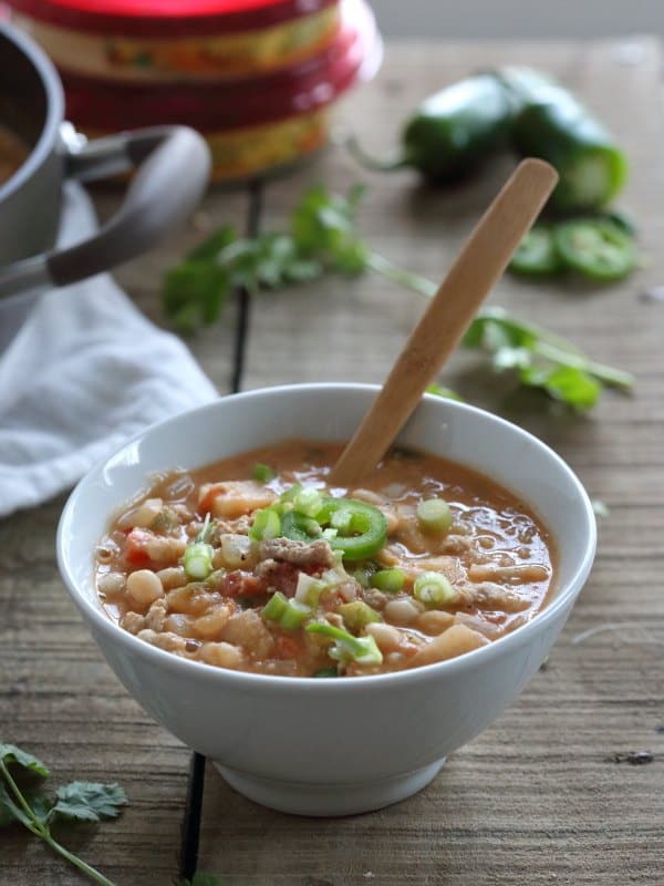 Spicy turkey chili