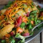 Carrot citrus salad.