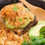 Sofrito egg scramble.