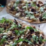 Chicken cherry flatbread.