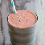 Purple power smoothie.