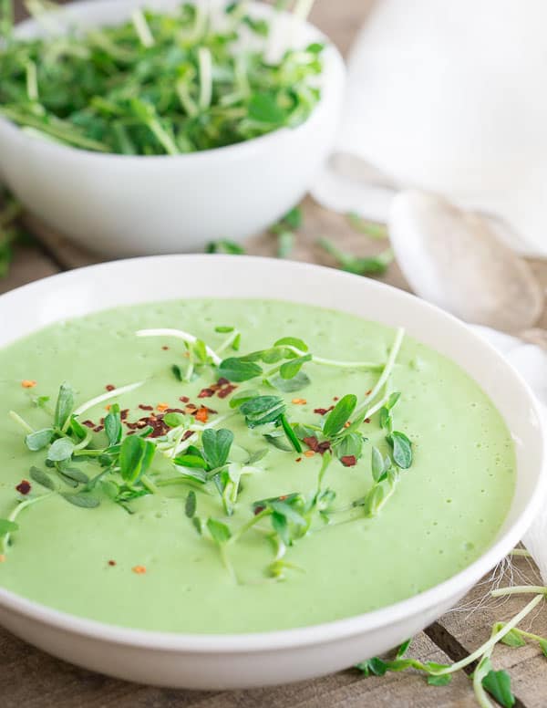 Thai Pea Soup | Easy & Healthy Vitamix Recipes | Homemade Recipes