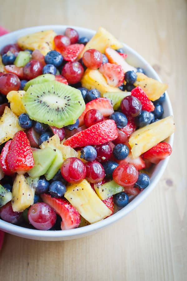 Mixed Berry Fruit Salad