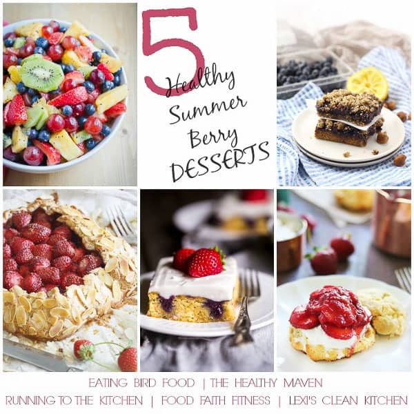 5 Healthy Summer Berry Desserts