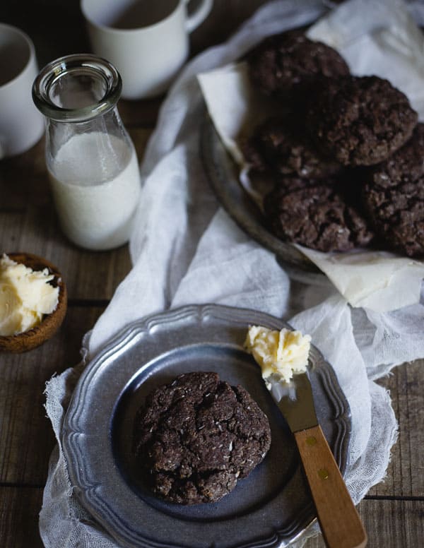 Toasted Coconut Chocolate Biscuits