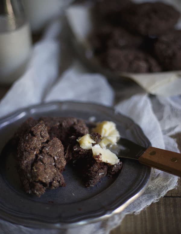 Gluten Free Toasted Coconut Chocolate Biscuits