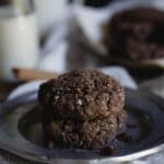 Coconut chocolate biscuits.