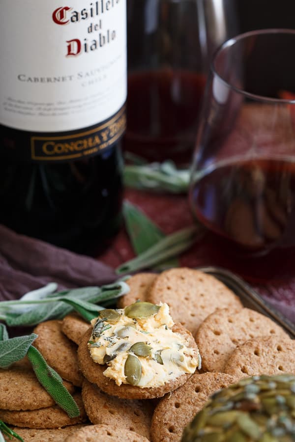 Pumpkin and Herb Cheese Ball