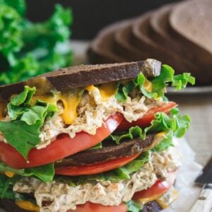 Southwest ranch chicken salad sandwich.