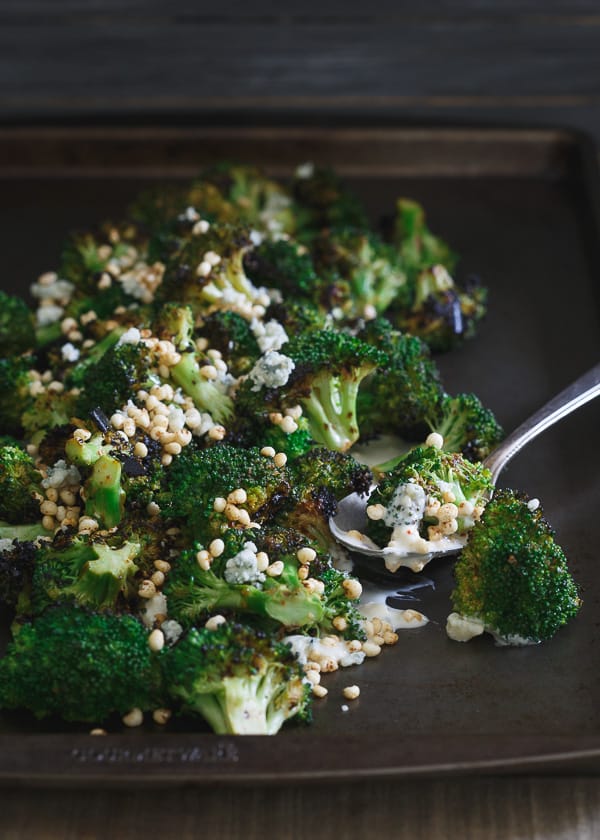 Girl and the Goat Grilled Broccoli