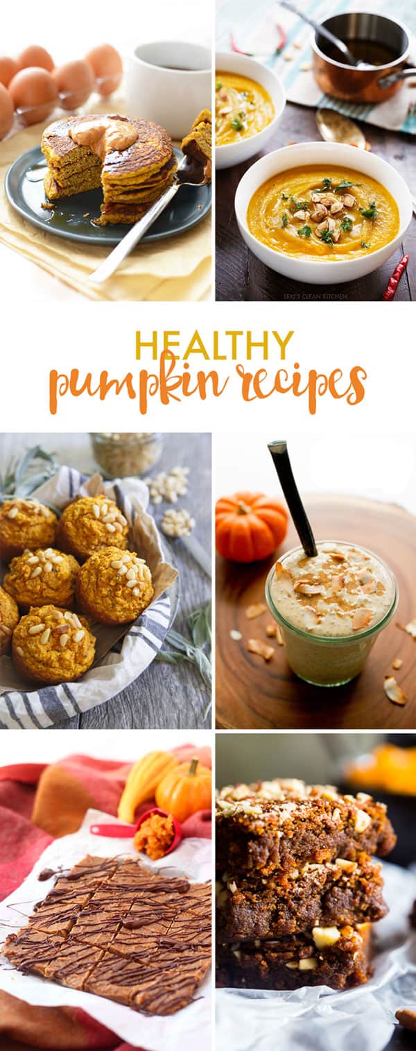 Healthy pumpkin recipes