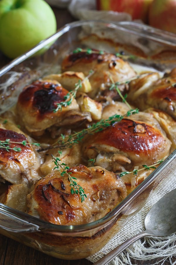 Maple Ginger Chicken Thighs