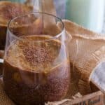 Pumpkin chocolate chia pudding.