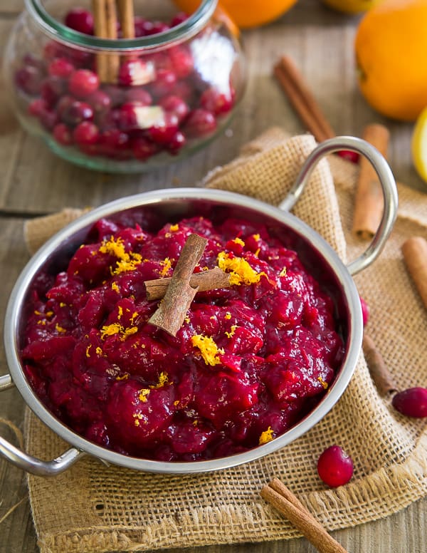 5 Ingredient Slow Cooker Cranberry Sauce 