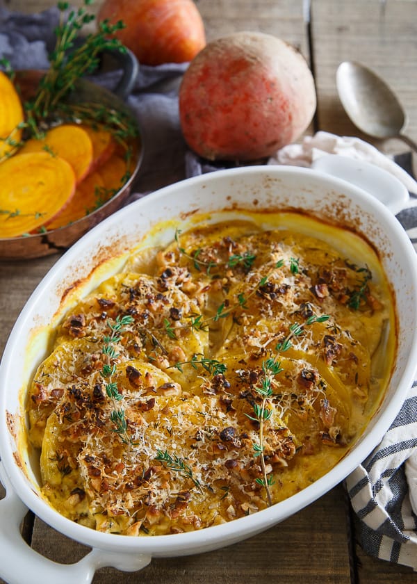 Golden Beet Gratin