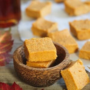 Pumpkin pie fudge.