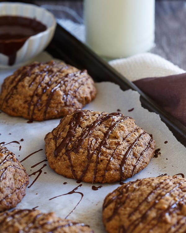 Chocolate salted butter pecan cookies