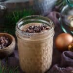 Gingerbread pudding.