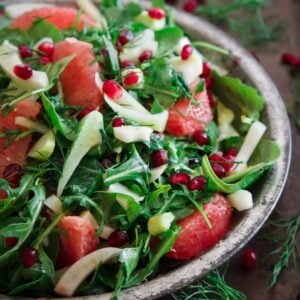 Pickled fennel citrus salad.