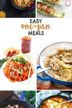 Easy One Pan Meals