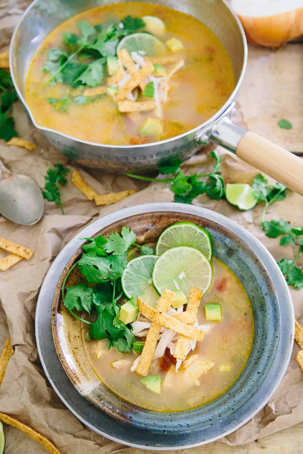 Sopa de Lima is a classic Mexican recipe full of simple yet bold flavors.