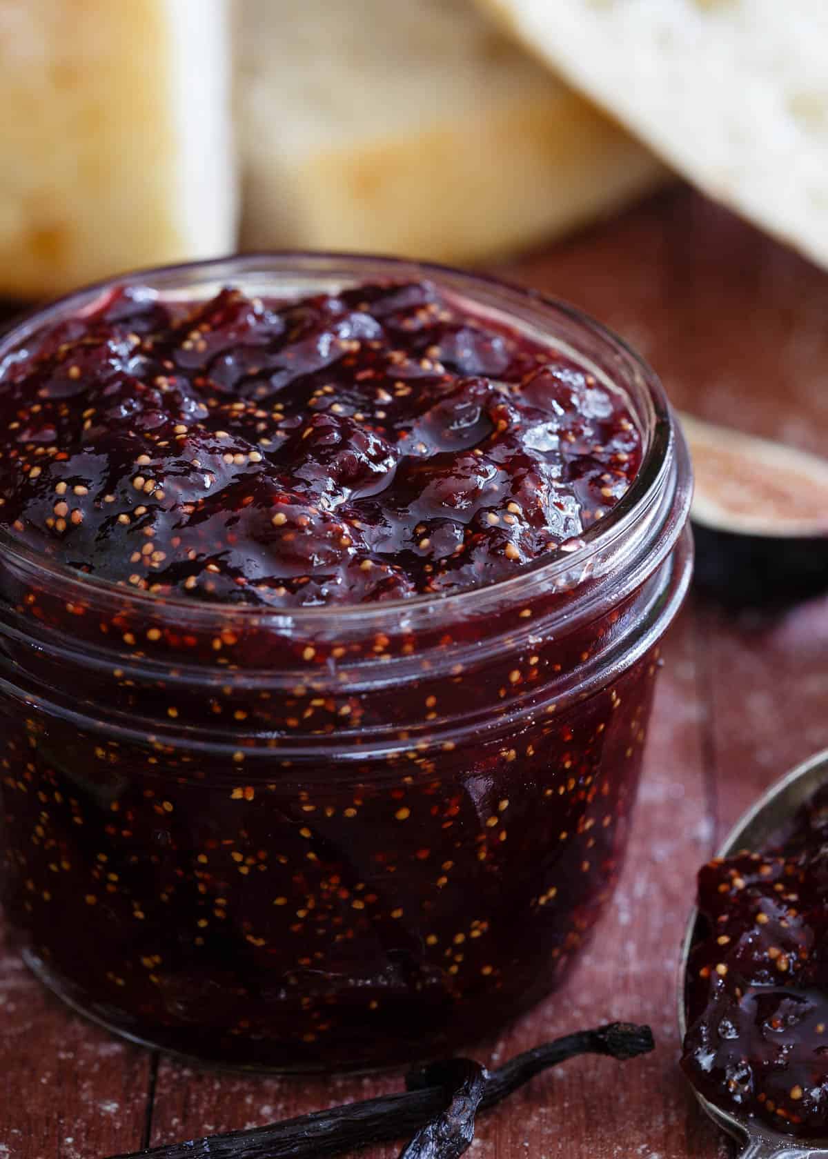 Easy homemade fig preserves are a delicious way to enjoy figs all year round.