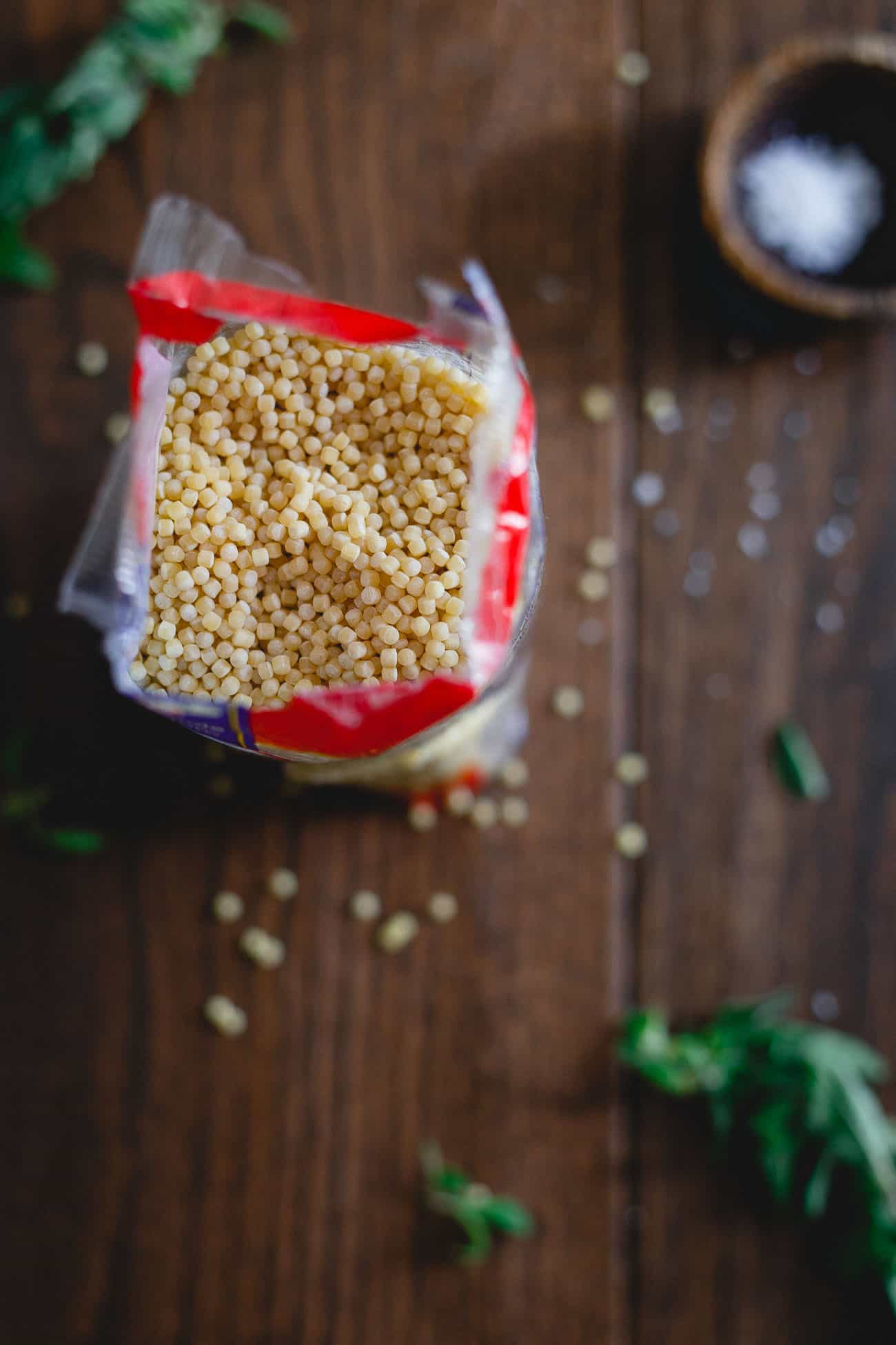 Acini de pepe is the perfect tiny pasta to bring some heartiness to this Italian Tomato Soup.