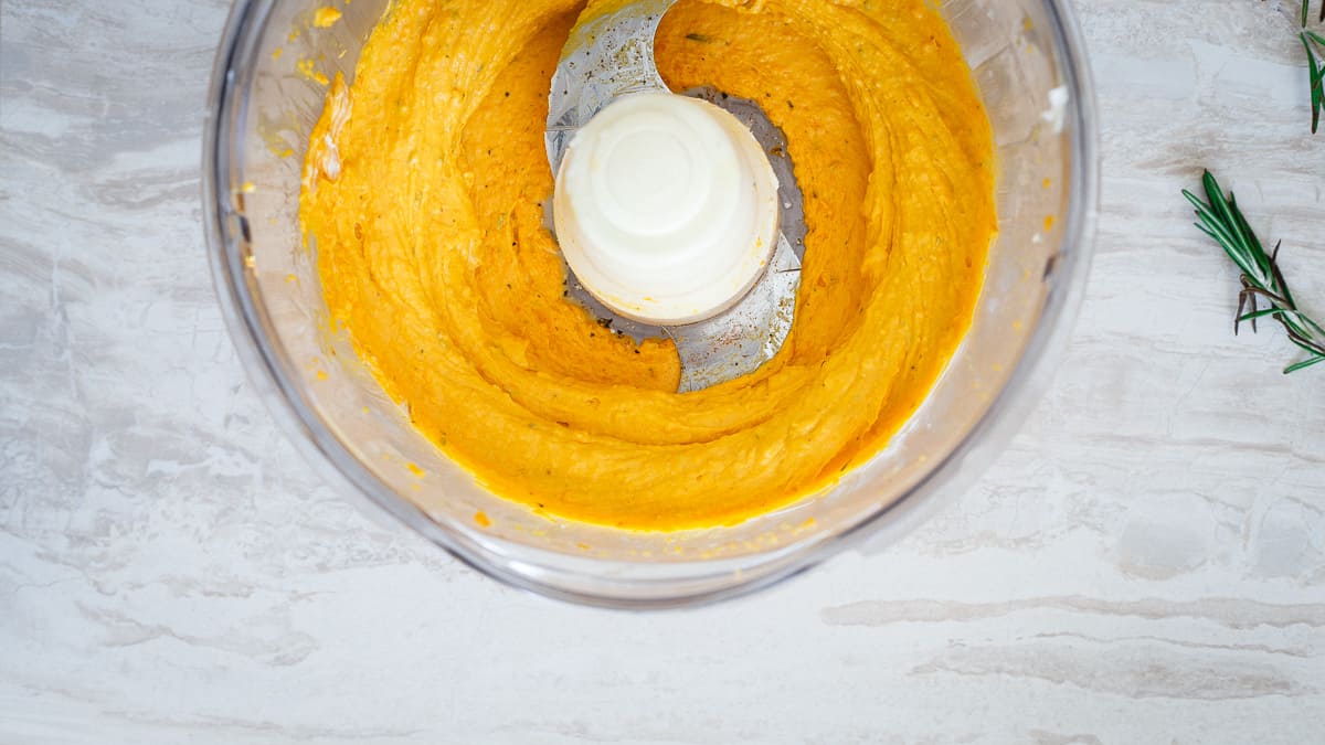 Goat and cream cheese make this butternut squash dip extra creamy and decadent.