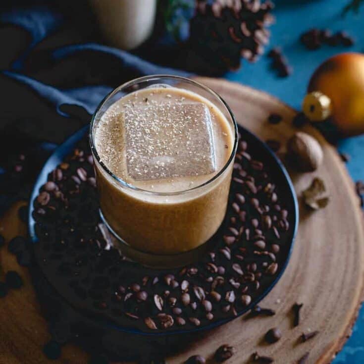 Coconut Bourbon Coffee Nog