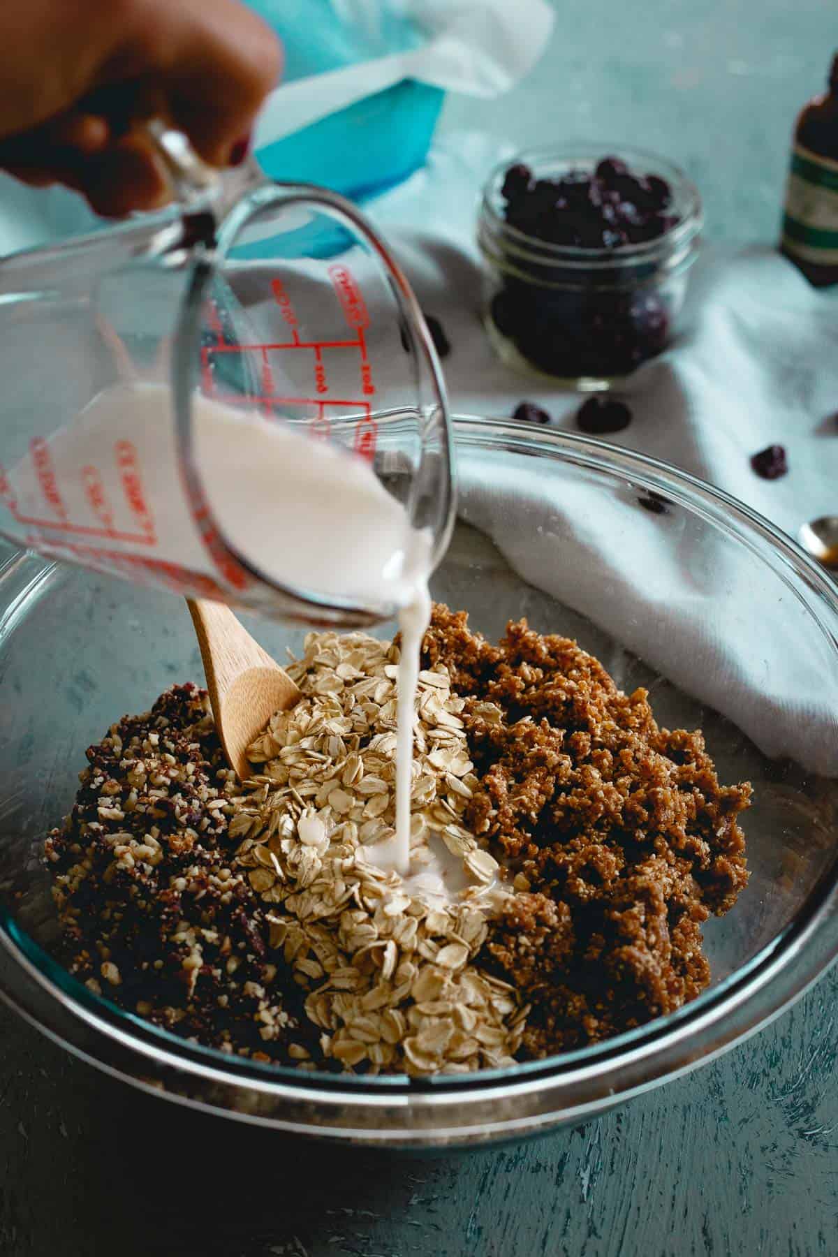 No more crunchy granola bars here, these chewy tart cherry oat bars will win you over with their tasty soft bite!