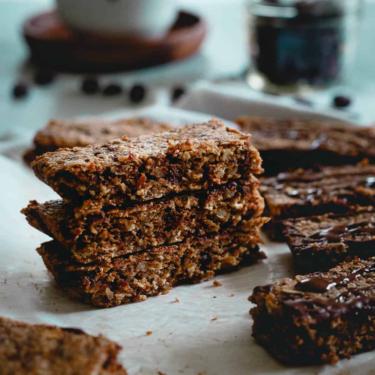 Grab a chewy tart cherry oat bar to fuel up before or after your workout for a tasty and healthy snack.