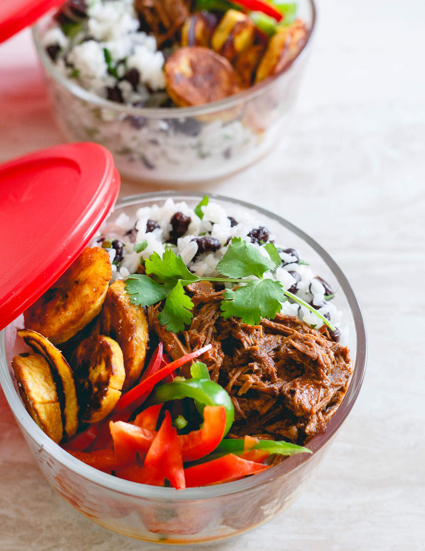 Meal prep these Mexican shredded beef bowls over the weekend and enjoy them for lunch and dinner all week long!