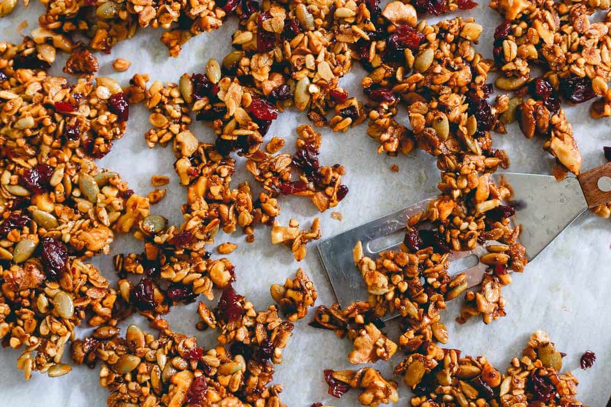 Savory Tart Cherry Granola