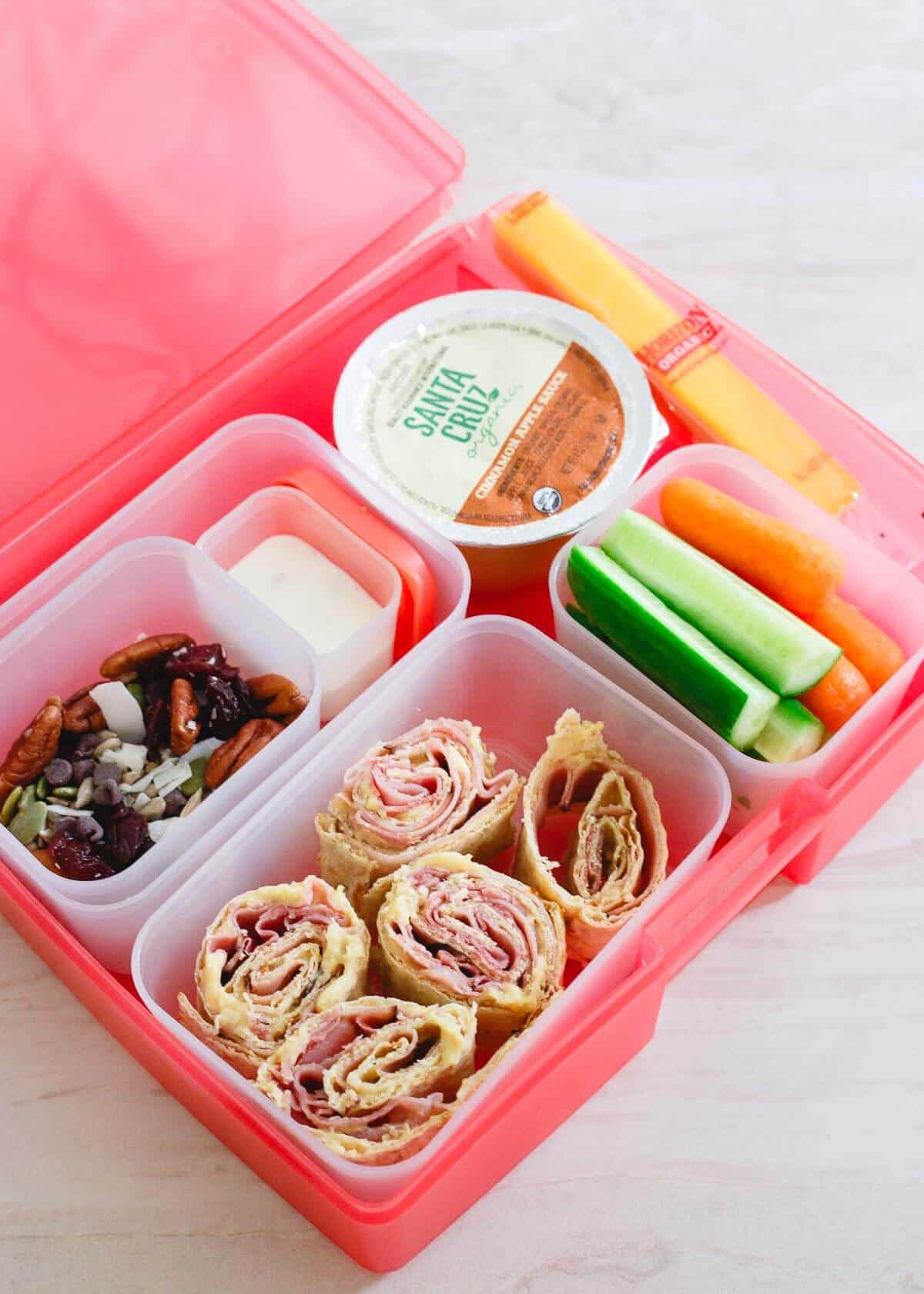 Simple Lunchbox Ideas - With Easy Trail Mix Recipe