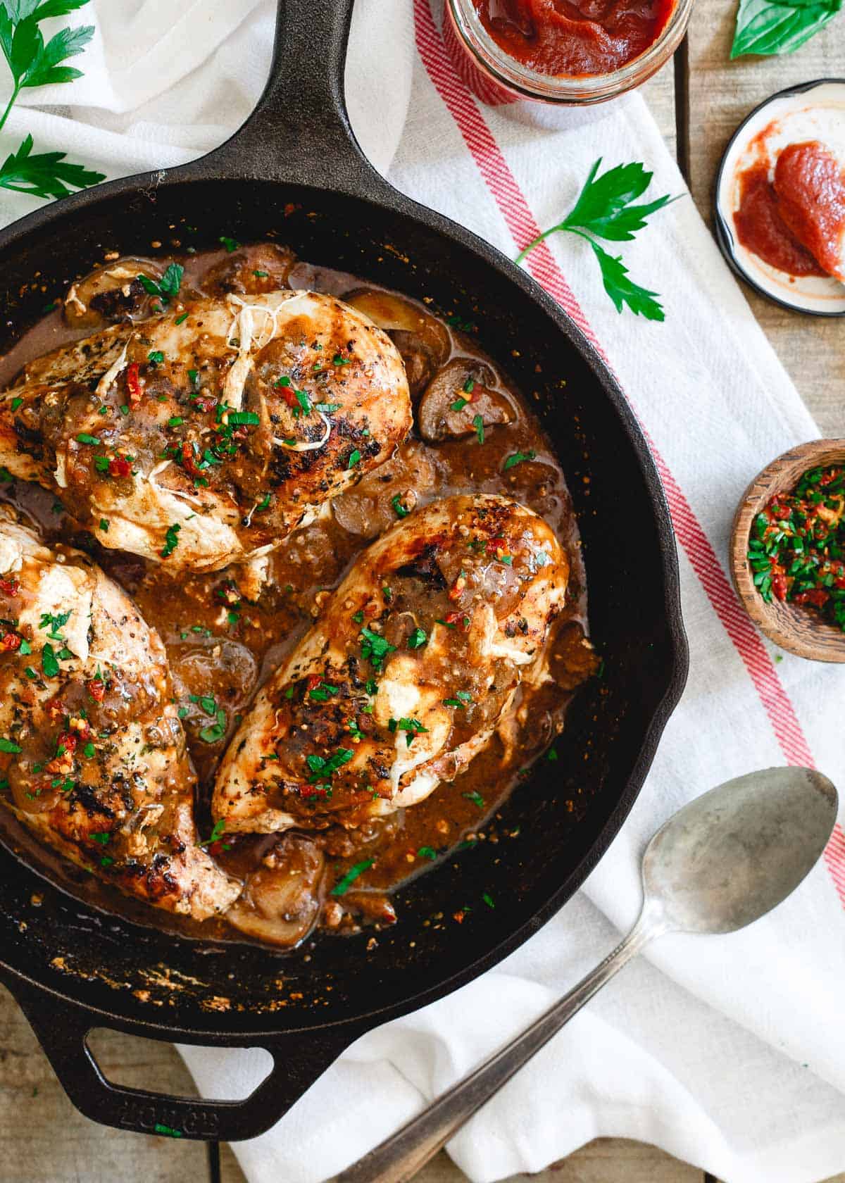 This stuffed chicken marsala takes the classic Italian dish to a whole new level.