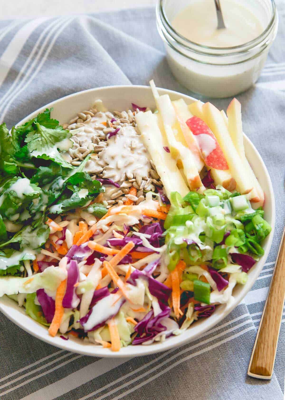Creamy Kefir Salad Dressing Running to the Kitchen®