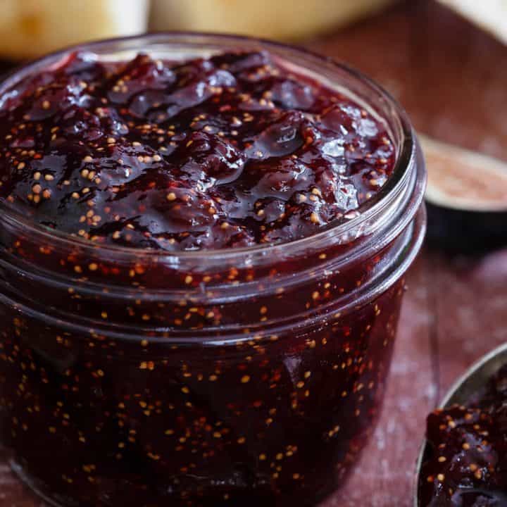 Fig Preserves - Canned Fig Spread with Vanilla Bean