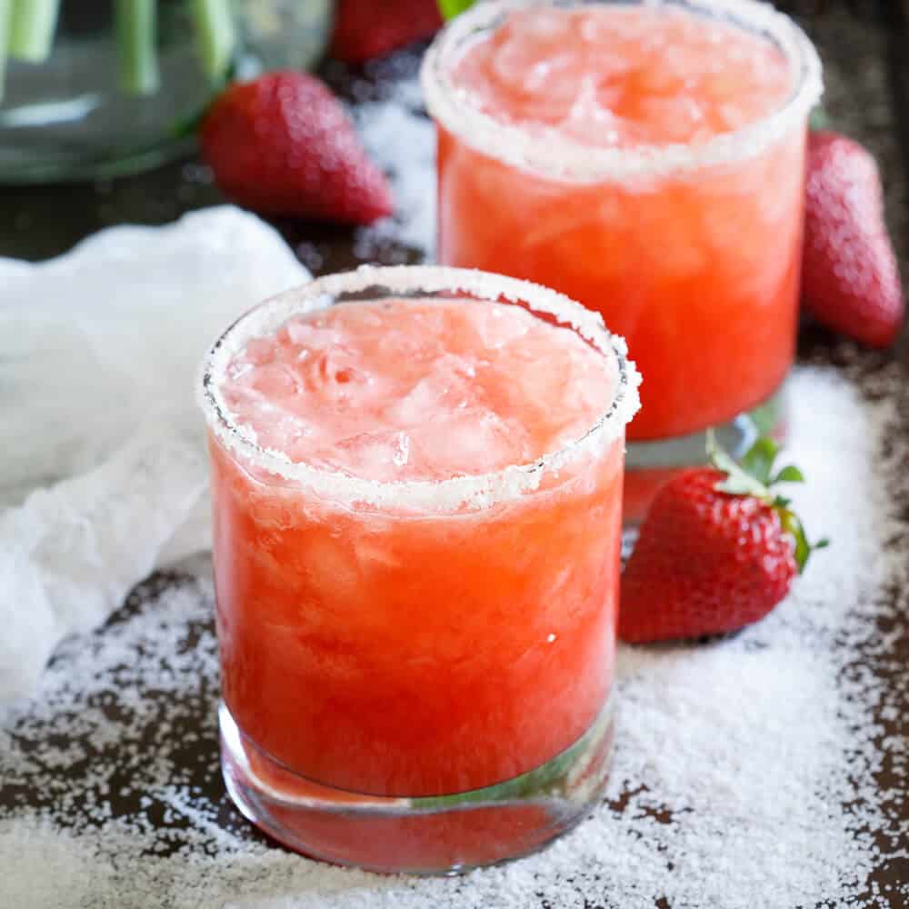 Salty Dog Recipe - Strawberry Salty Dog Cocktail Recipe